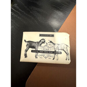 Beekman 1802 Goat Milk Bar Soap No Fragrance 3.5 oz Sulfate Paraben Free SEALED